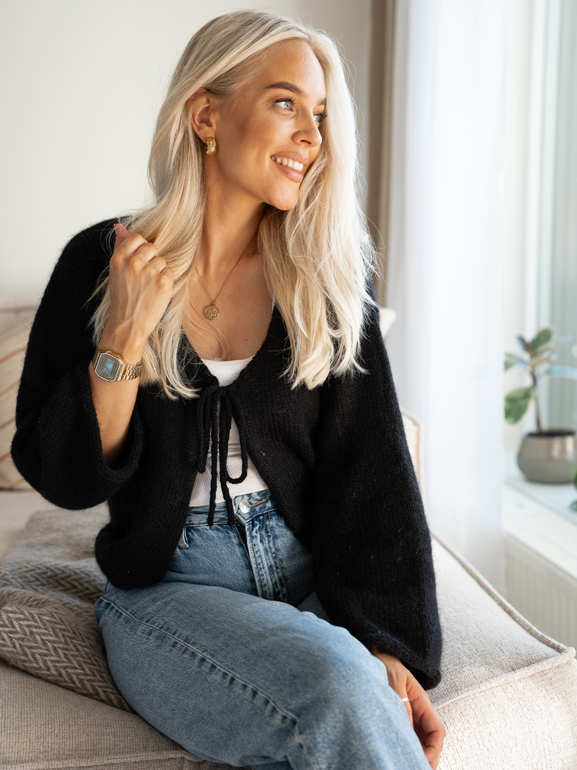 422V-03a FAYE jacket svart