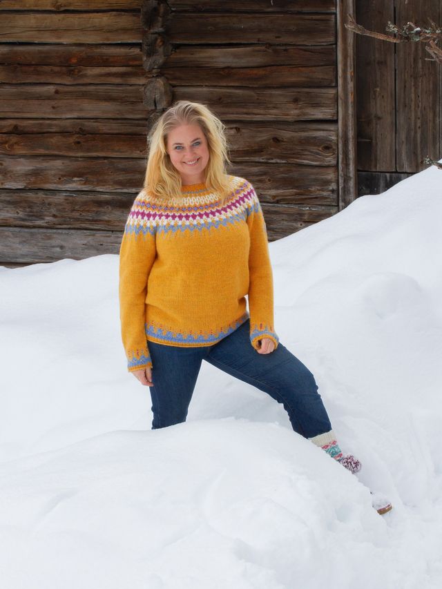 422K-03k GLEÐI genser