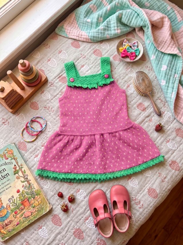 IR 07-08c Strawberry kjole