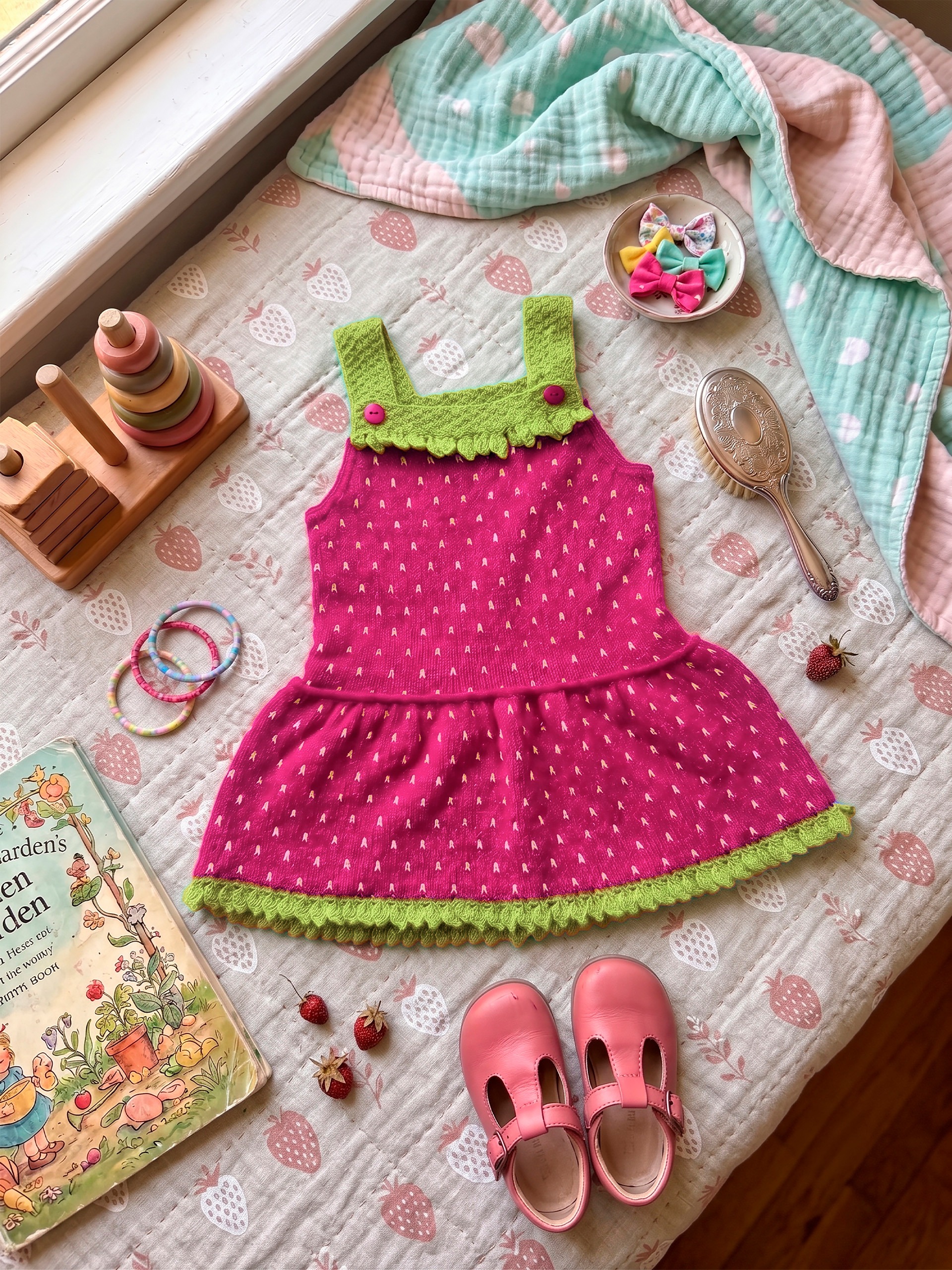 IR 07-08d Strawberry kjole