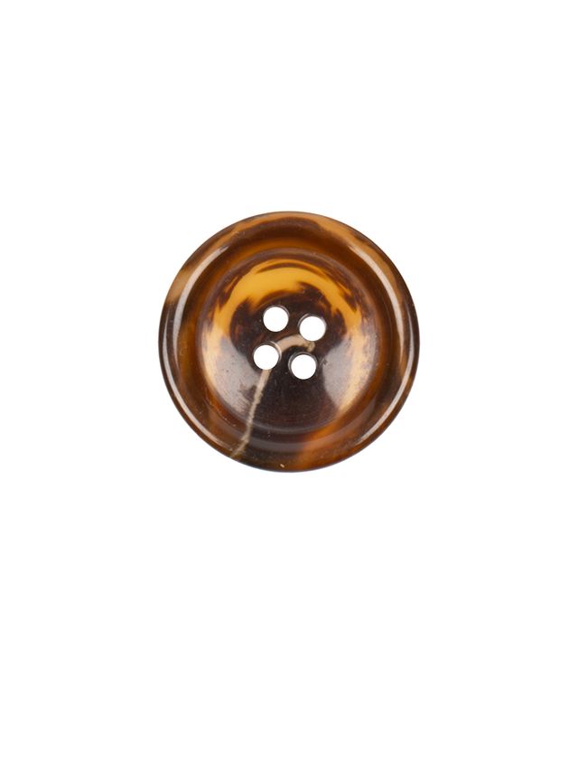 Imitert horn (karamell) 18mm