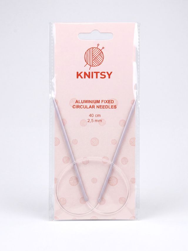 Knitsy rundsticka – aluminium