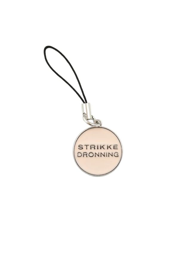 Maskemarkør - Strikkedronning - lys brun