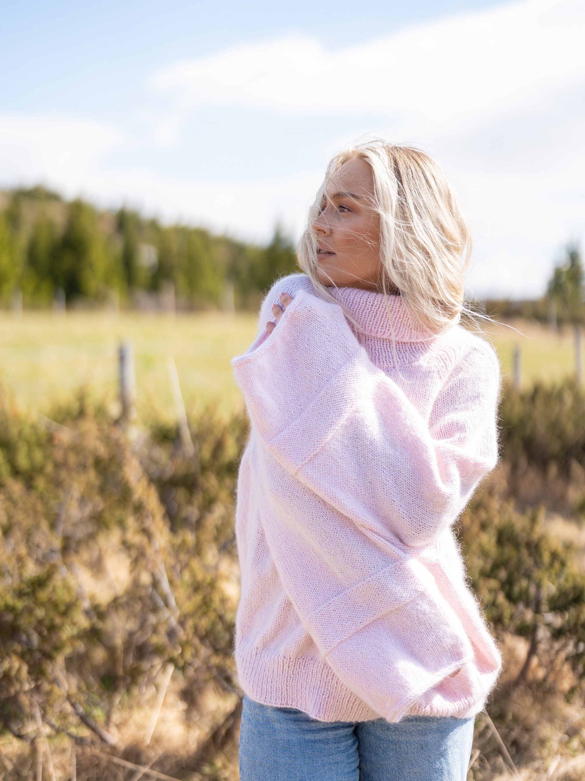 523V-02a Mjødurt ljusrosa