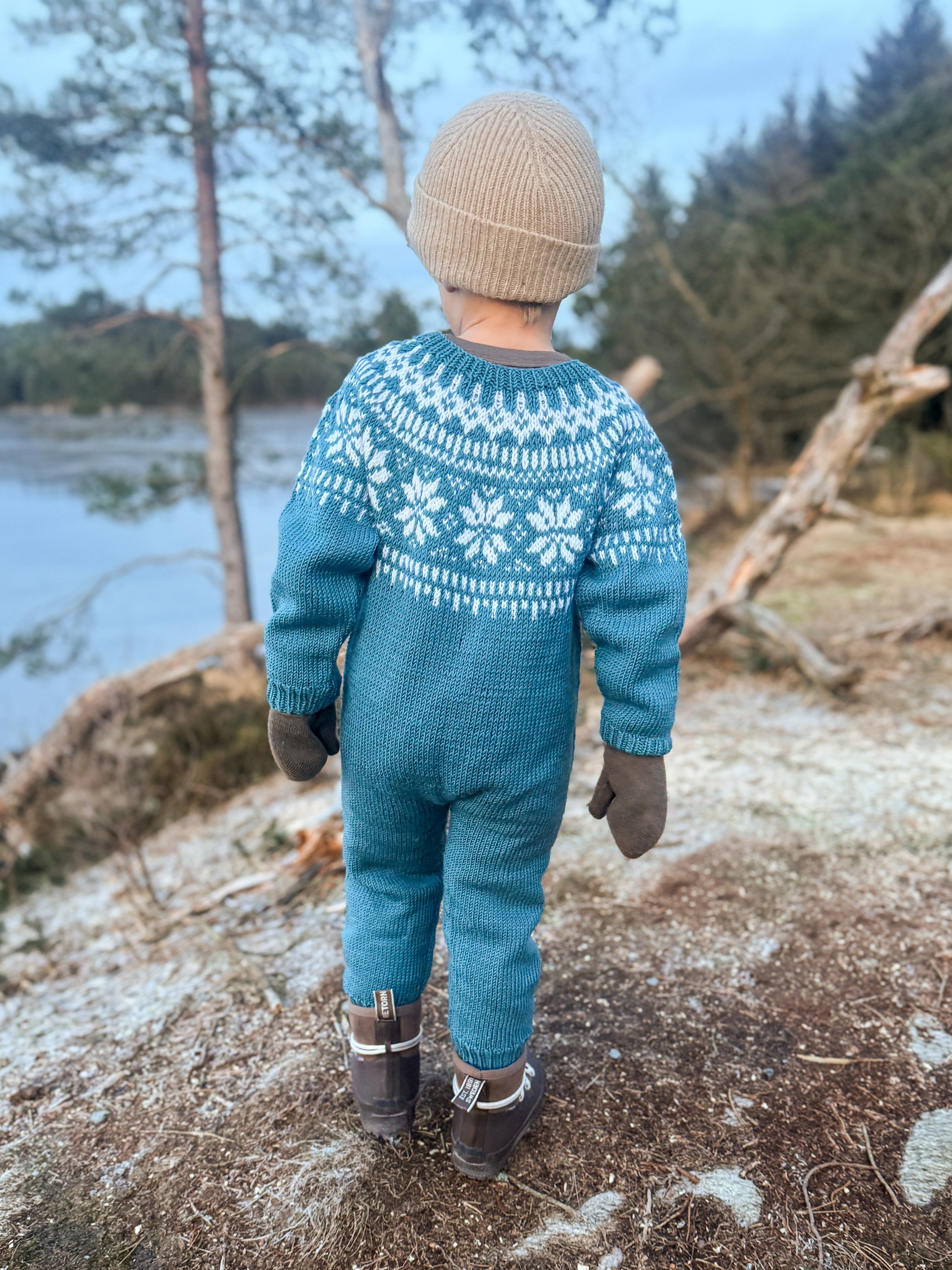 621MS-08 Chunky selbu overall (Merinor)