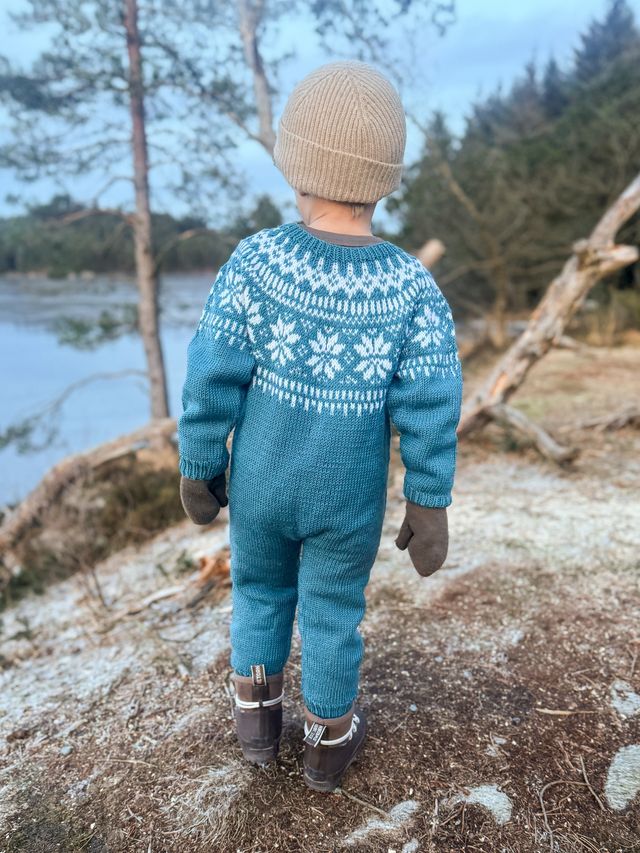 621MS-08 Chunky selbu overall (Merinor)