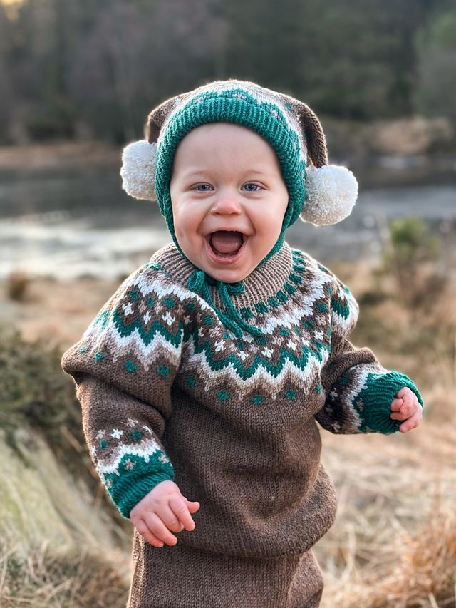 621MS-15 Havkonge genser mini