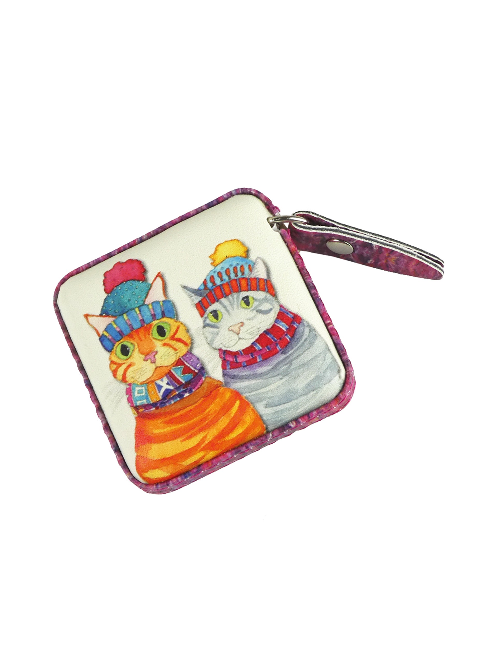 Fyrkantigt måttband – Katter med mössa