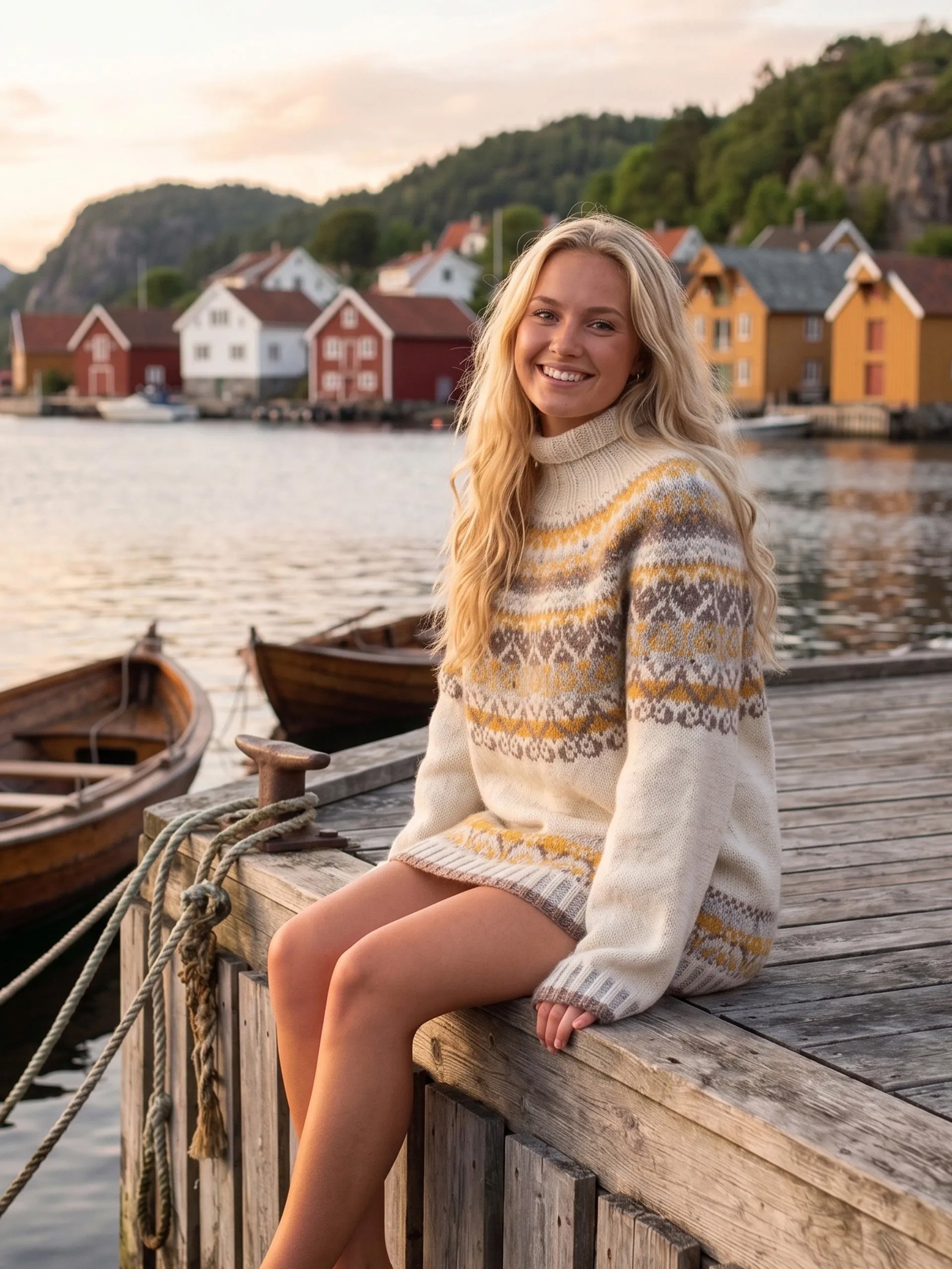 Stickningskit dam